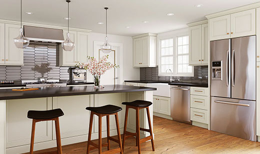 Kitchen Cabinets Colors - Kena Kitchen and Bath Design Center